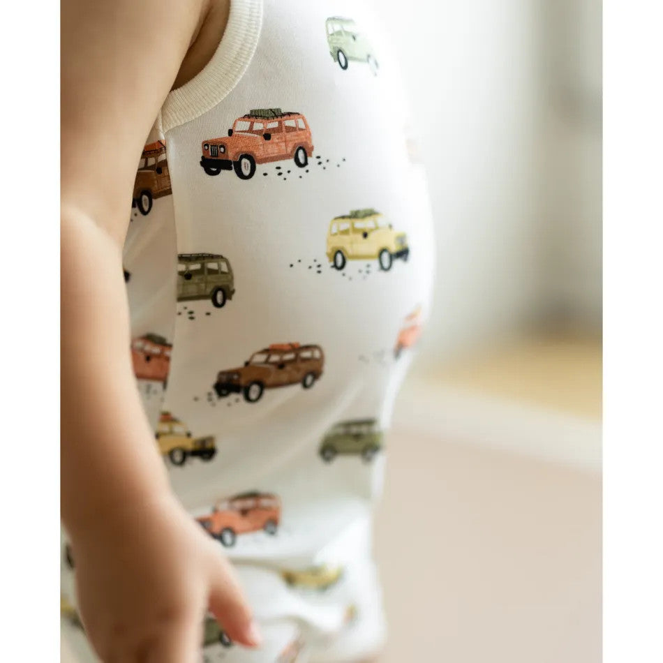 COCCOLI INFANT JEEPS MODAL ROMPER