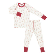 COCCOLI KID LONG SLEEVED MODAL PYJAMA COOKIES ON CREAM