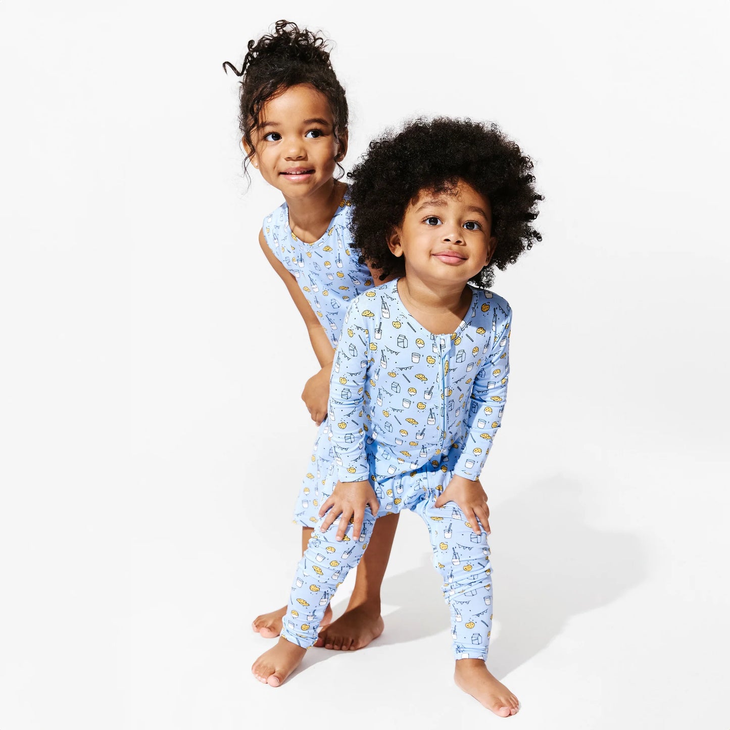 BELLABU BEAR MILK AND COOKIES BLUE BAMBOO CONVERTIBLE FOOTIE - baby enRoute