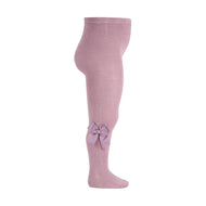 CONDOR TIGHTS WITH SIDE GROSSGRAN BOW PEARL