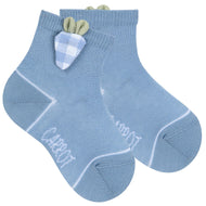 CONDOR SHORT SOCKS WITH CARROT APPLICATION BLUSH