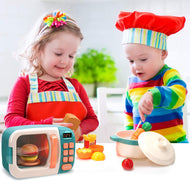 CUTE STONE KIDS MICROWAVE PLAYSET