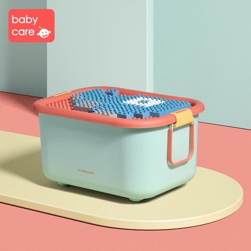 BC BABYCARE BUILDING BLOCKS STORAGE BOX