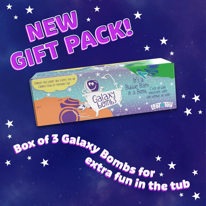 LOOT TOY CO GALAXY BOMBS GIFT PACK 3 PACKS