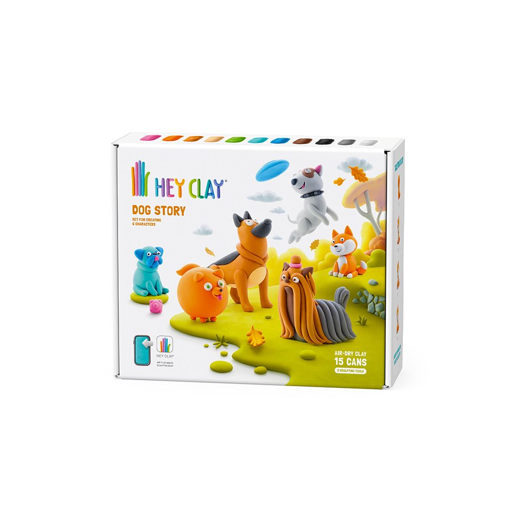 HEY CLAY CLAY SET DOG STORY - baby enRoute