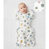 LOVE TO DREAM SWADDLE UP COTTON 0.2 TOG ROCKET WHITE SPACE