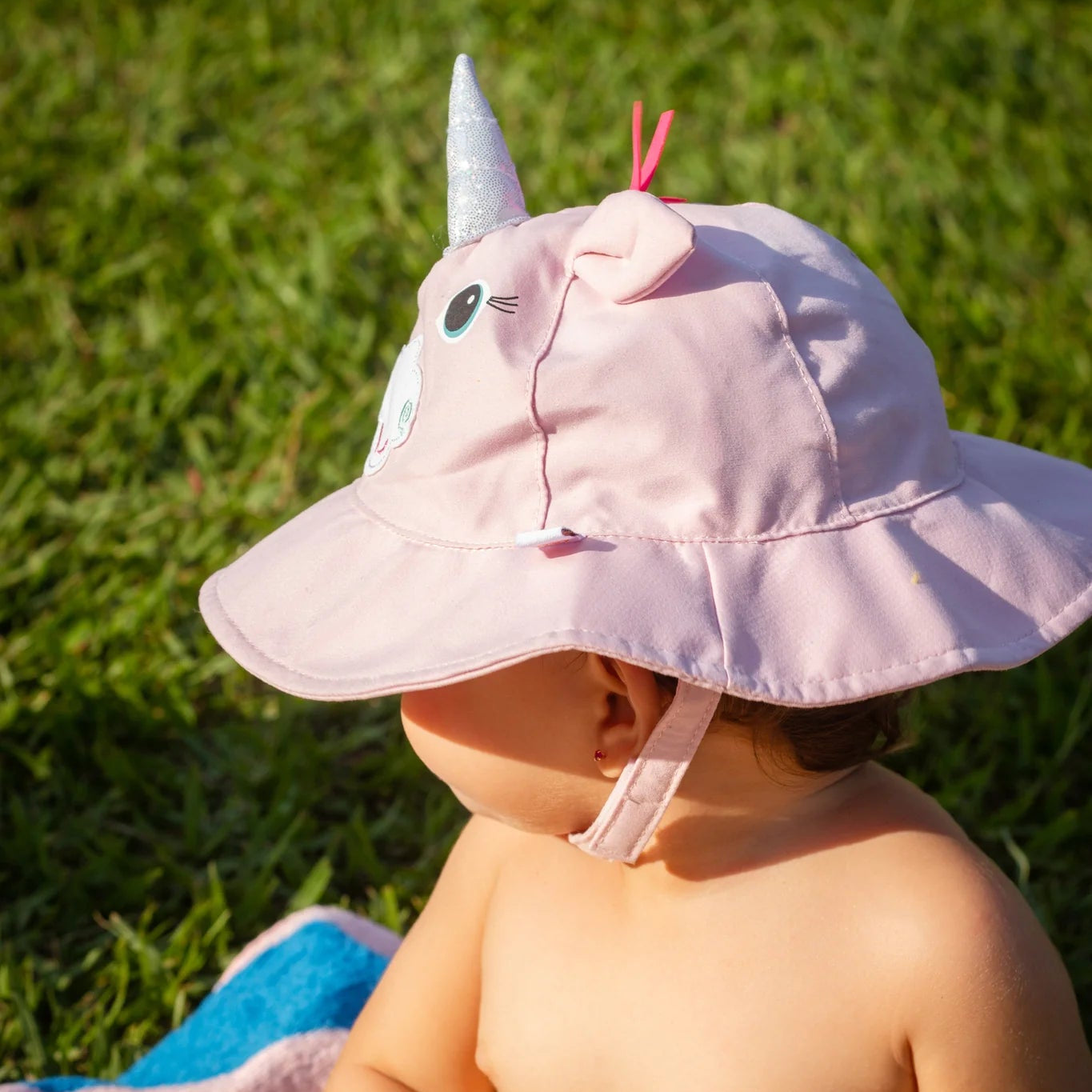 ZOOCCHINI BABY/TODDLER SUN HAT ALICORN 