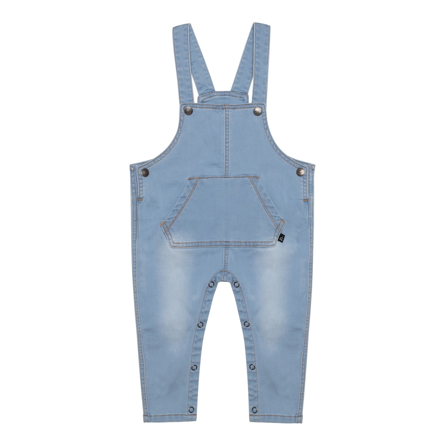 DEUX PAR DEUX FRENCH TERRY DENIM OVERALL UNISEX - baby enRoute