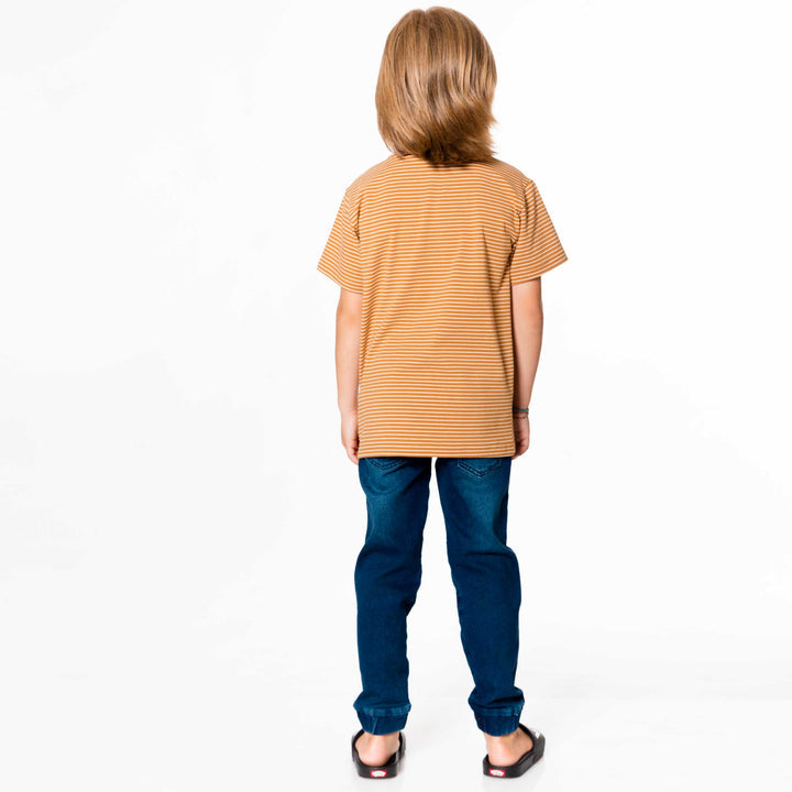 DEUX PAR DEUX FRENCH TERRY JOGGER PANT NAVY DENIM - baby enRoute