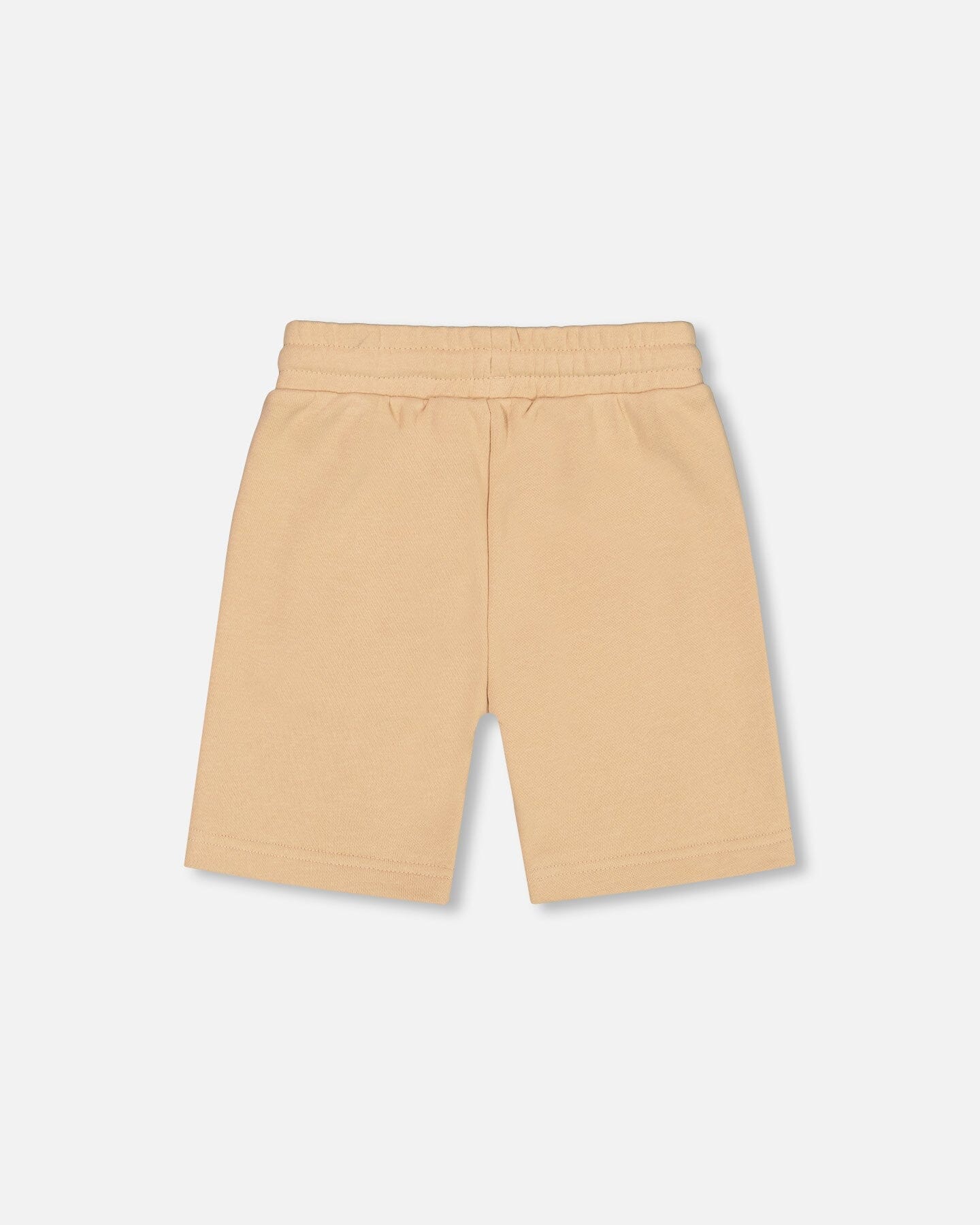 DEUXPARDEUX FRENCH TERRY SHORT WITH ZIPPER POCKETS BEIGE