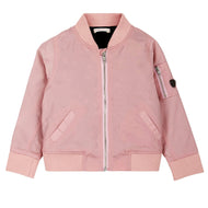 DEUX PAR DEUX BOMBER NYLON JACKET BLUSH