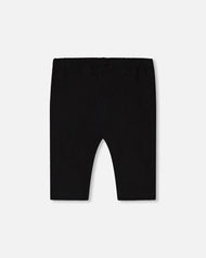 DEUX PAR DEUX ORGANIC COTTON BIKER SHORT BLACK