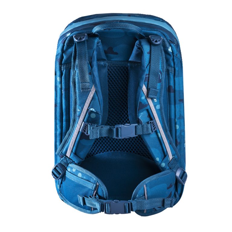 FRII OF NORWAY SCHOOL BACKPACK EXPAND 20-25L NINJA BLUE - baby enRoute