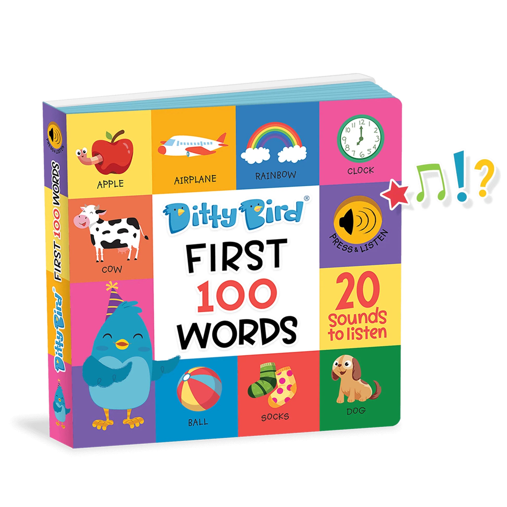 Ditty Bird First 100 Words Sound Book