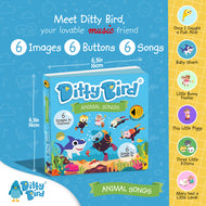 DITTY BIRD SOUND BOOK ANIMAL SONGS - BABY SHARK