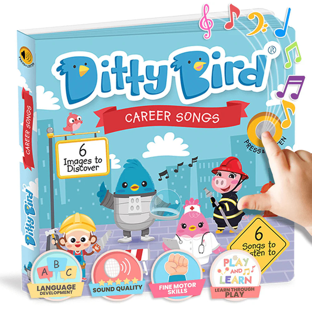 DITTY BIRD SOUND BOOK - CAREER SONGS