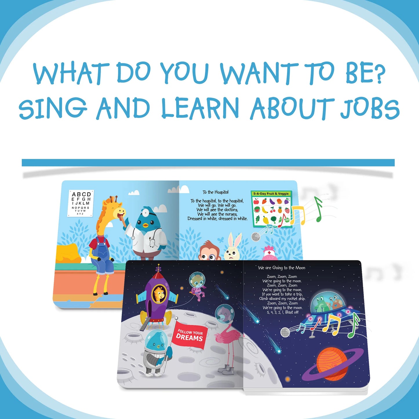 DITTY BIRD SOUND BOOK - CAREER SONGS - baby enRoute