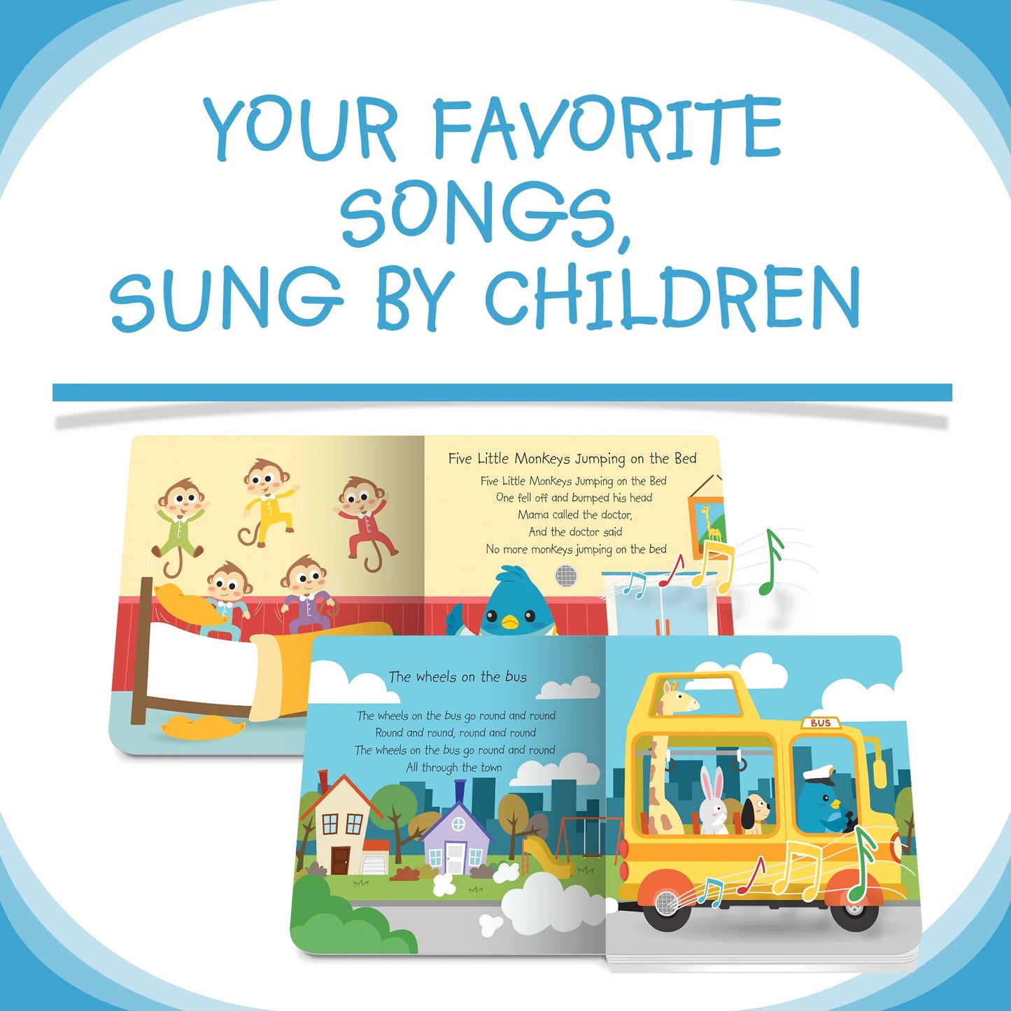DITTY BIRD SOUND BOOK - CHILDREN'S SONGS - baby enRoute