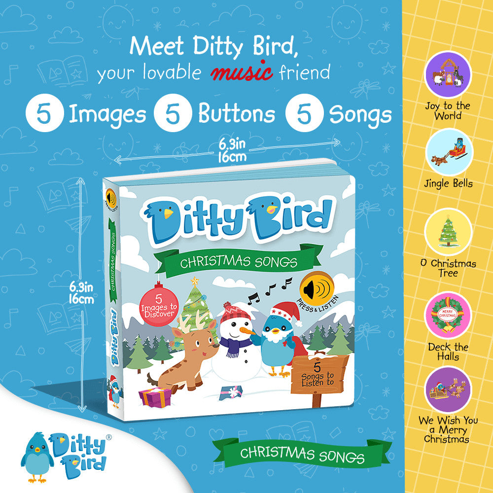 Ditty Bird Sound Book Christmas Songs