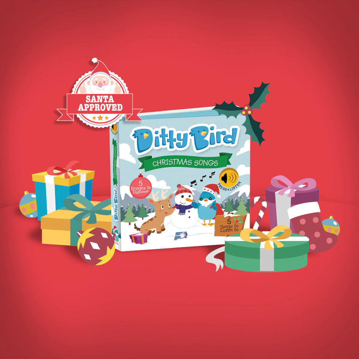 Ditty Bird Sound Book Christmas Songs