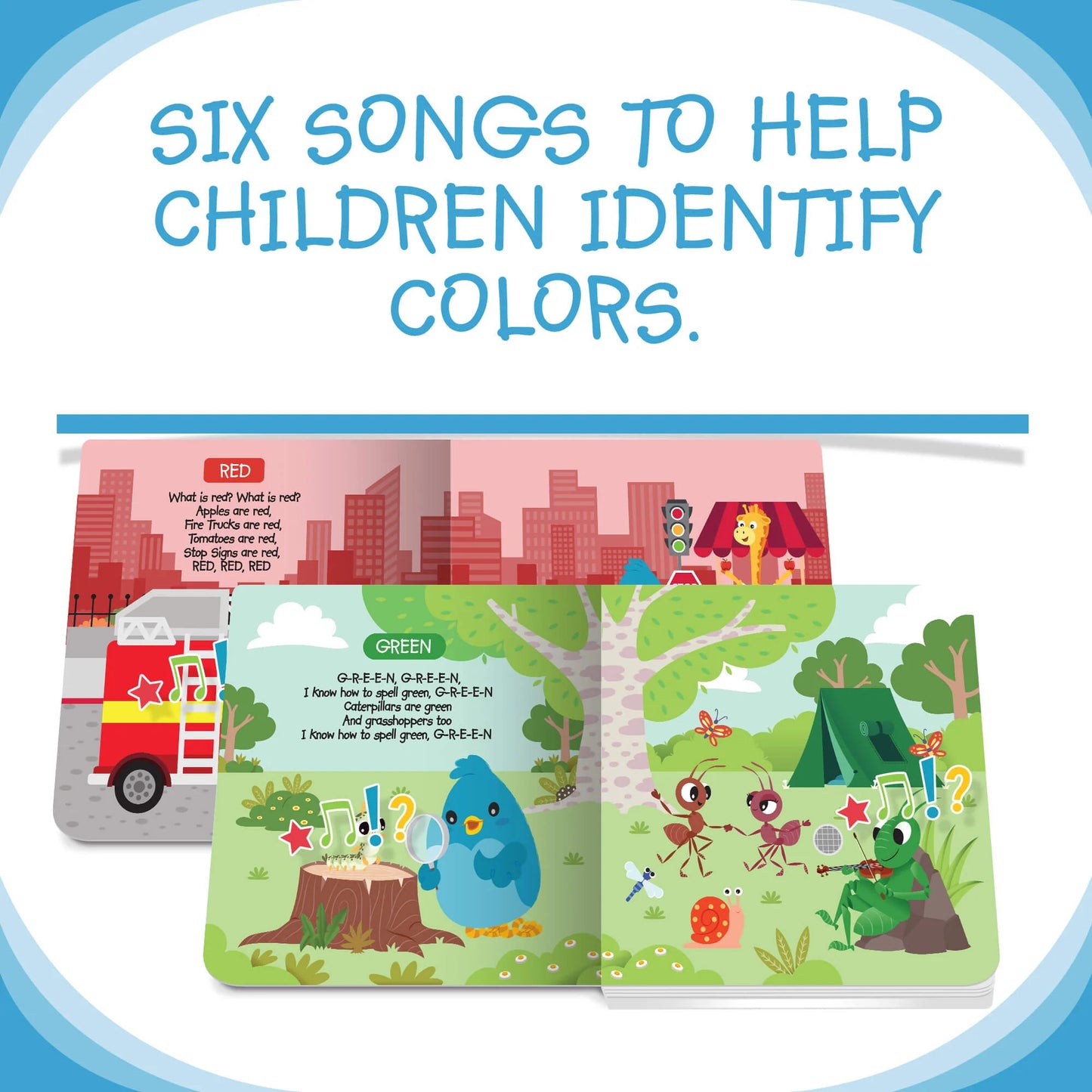 DITTY BIRD SOUND BOOK - COLOR SONGS - baby enRoute