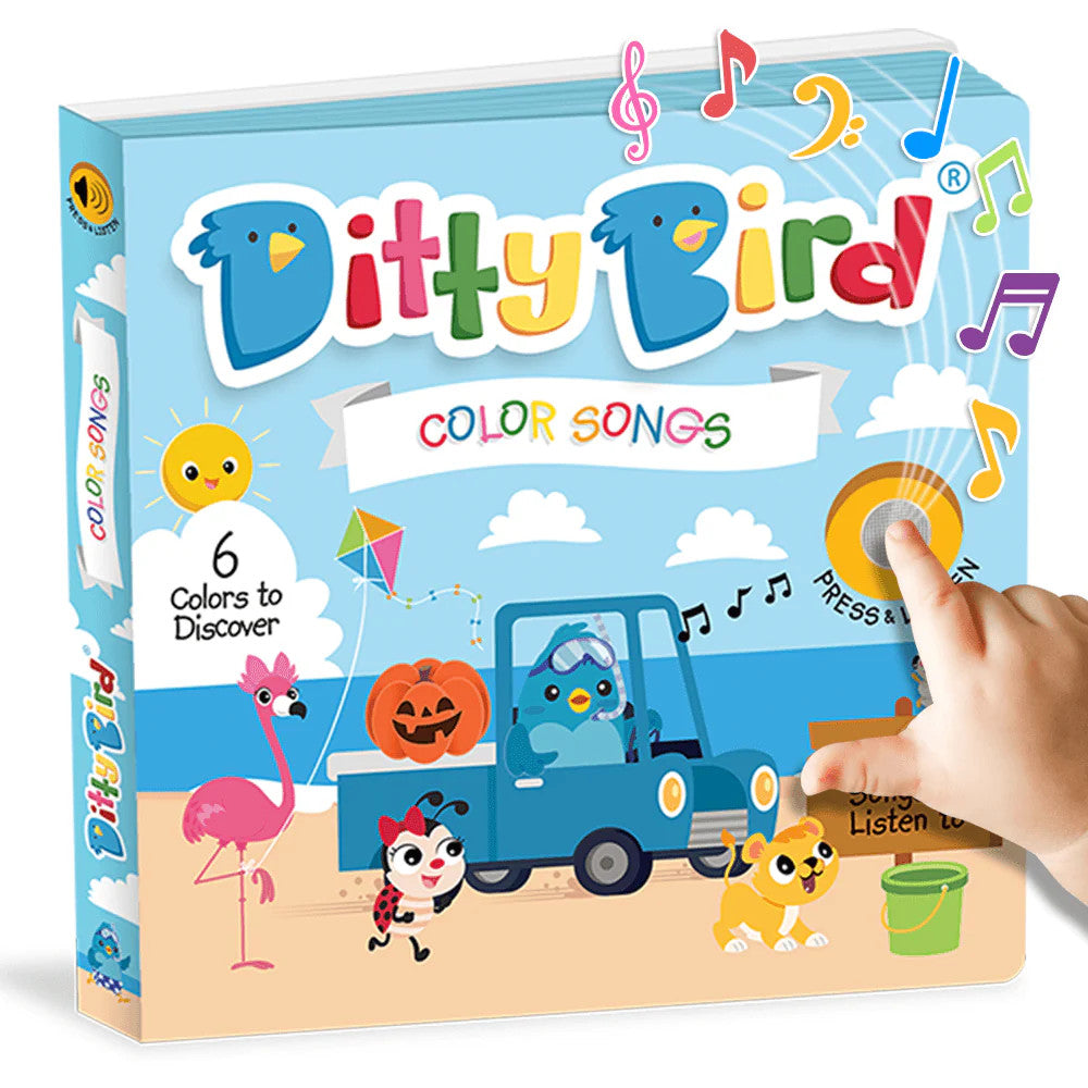 DITTY BIRD SOUND BOOK - COLOR SONGS - baby enRoute