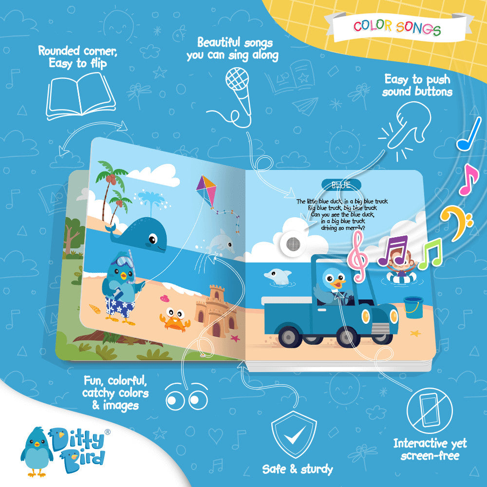 Ditty Bird Sound Book Color Songs
