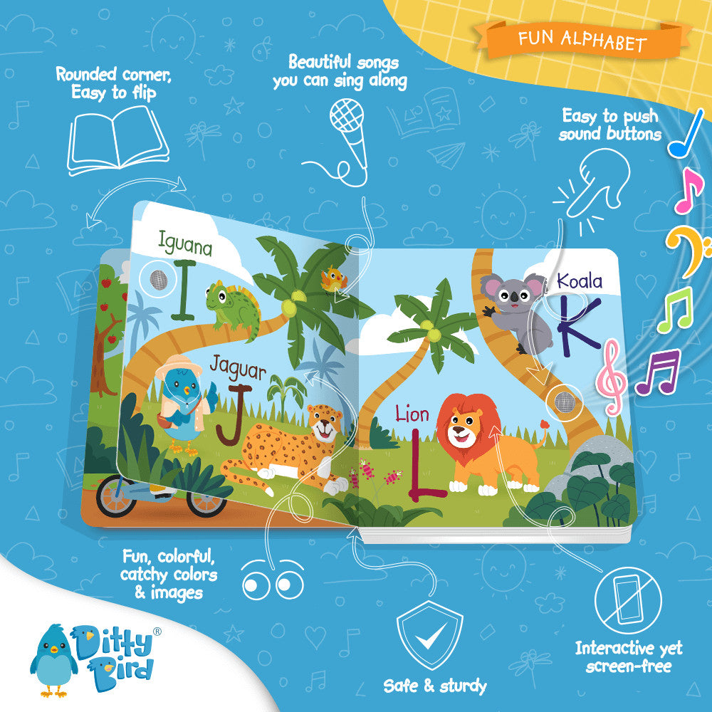 Ditty Bird Sound Book Fun Alphabet