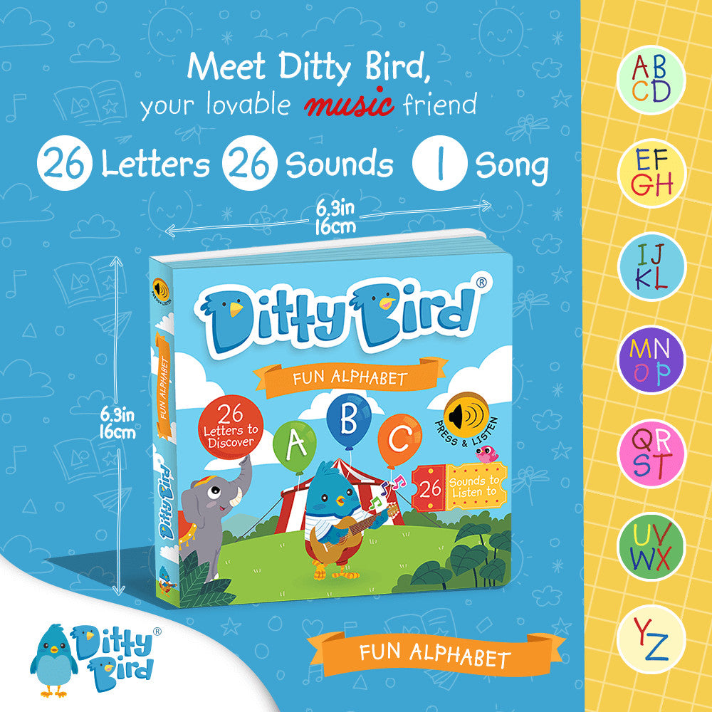Ditty Bird Sound Book Fun Alphabet