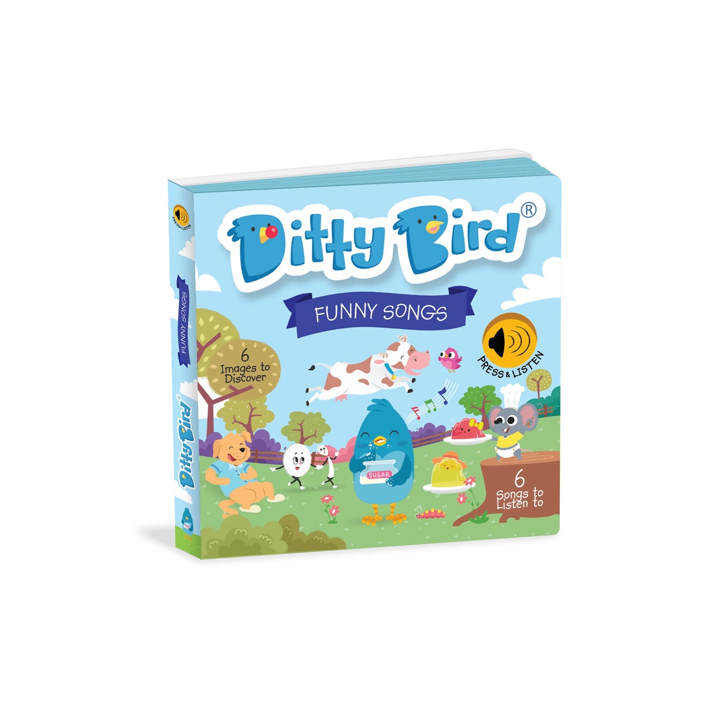 DITTY BIRD SOUND BOOK - FUNNY SONGS - baby enRoute