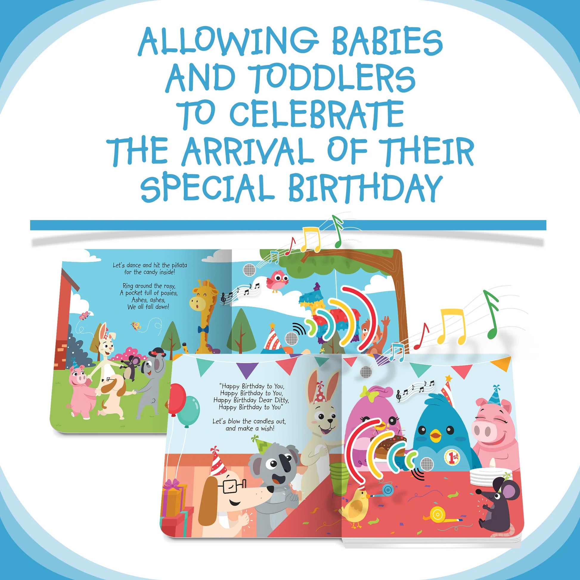 DITTY BIRD SOUND BOOK - HAPPY BIRTHDAY