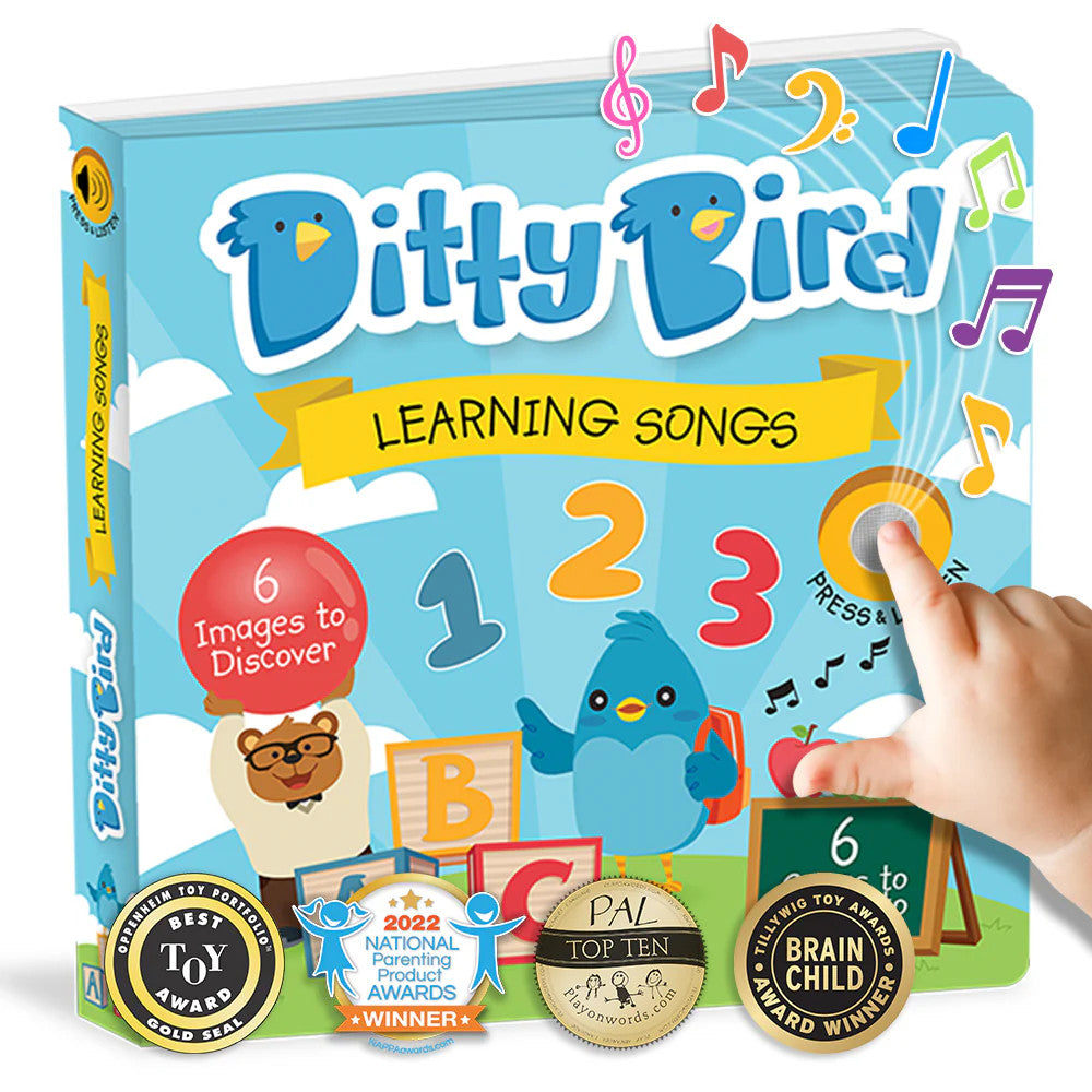 DITTY BIRD SOUND BOOK - LEARNING SONGS - baby enRoute