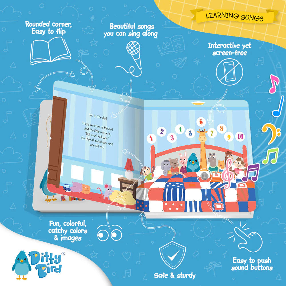 Ditty Bird Sound Book Learning Songs