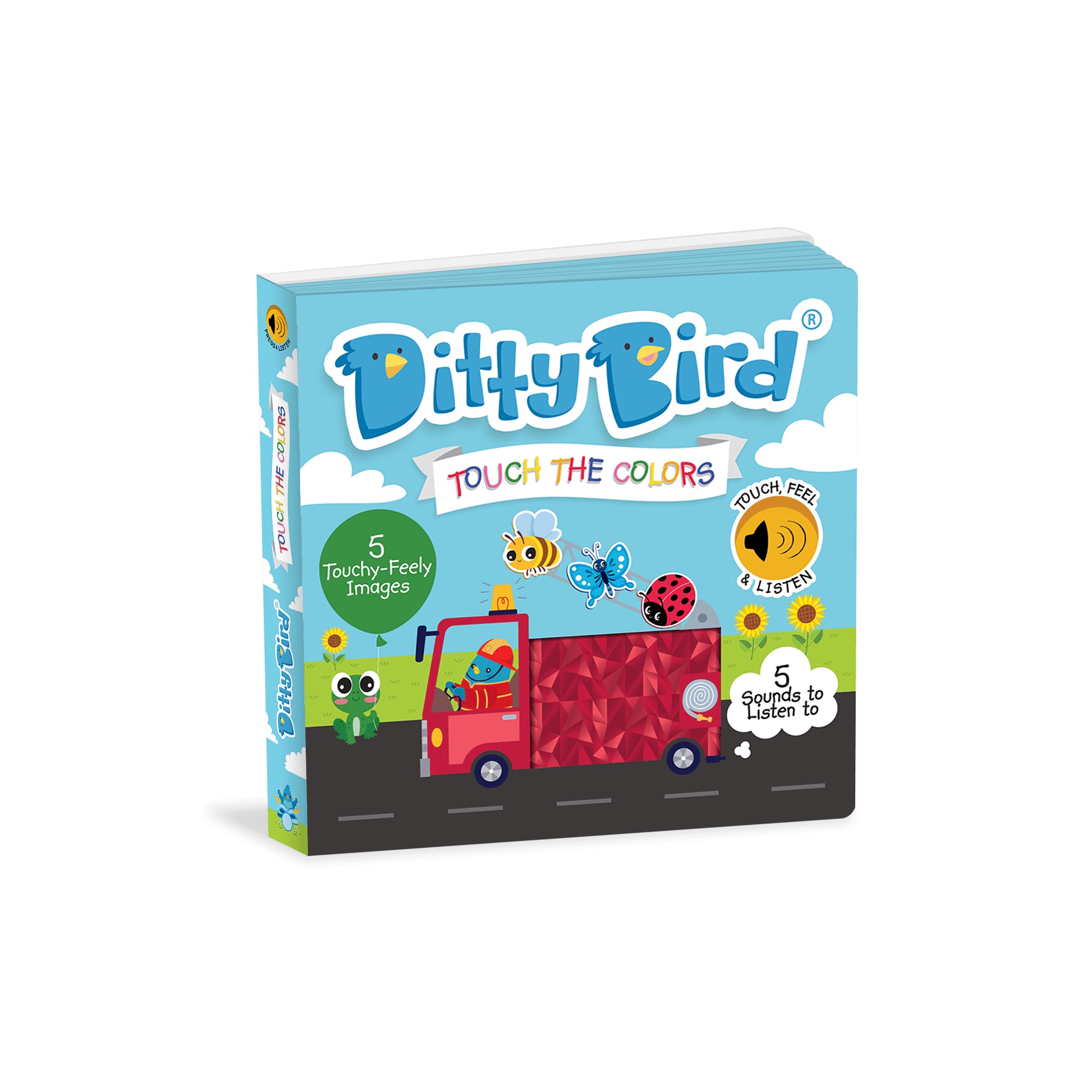 Ditty Bird Sound Book Touch The Colors