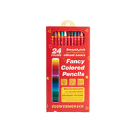 FLOWER MONACO DUAL-HEADED COLORED PENCILS