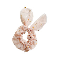 DOLLY BY LE PETIT TOM STARS & MOON TULLE HAIR SCRUNCHIE BALLET PINK