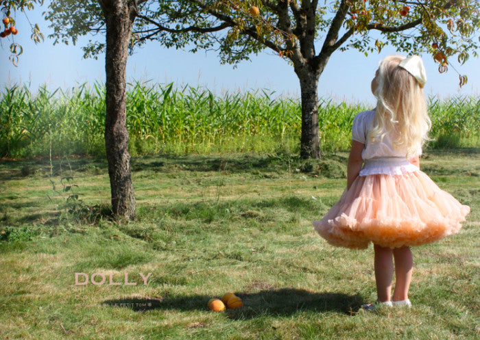DOLLY PRINCESS & THE FROG PETTISKIRT PALE APRICOT - baby enRoute