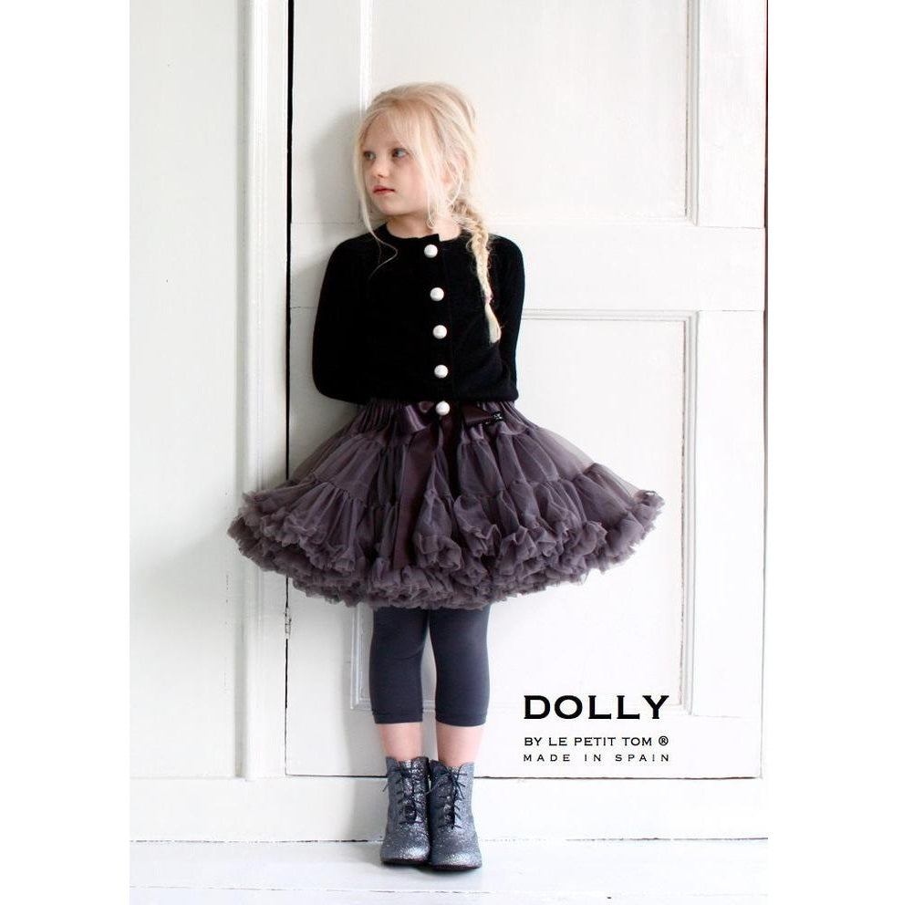 DOLLY PEARLED UP CARDIGAN CASHMERE BLACK