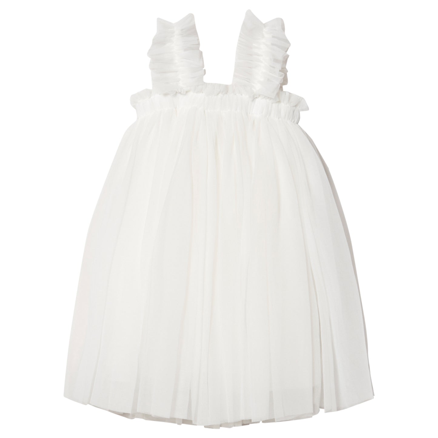 DOLLY BY LE PETIT TOM TUTU DRESS BEACH COVER UP OFF-WHITE - baby enRoute