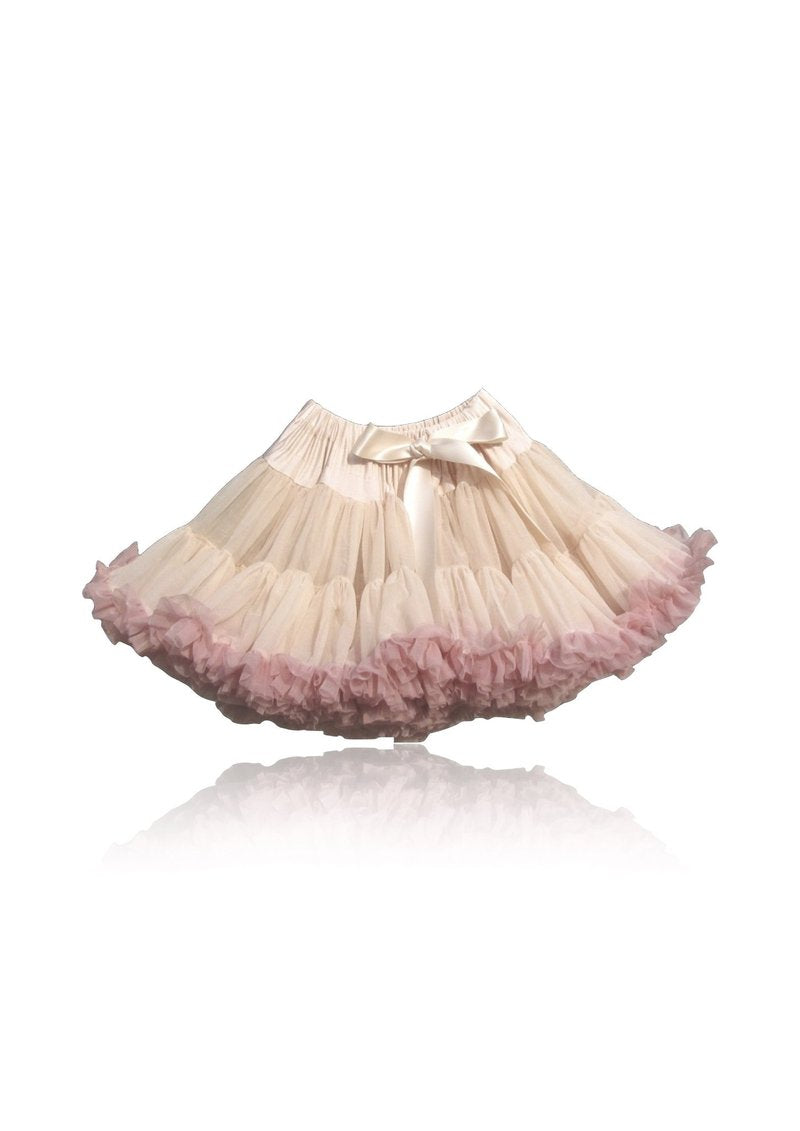 DOLLY BY LE PETIT TOM PETTISKIRT BRIGITTE BARDOT CREAM DUSTY PINK