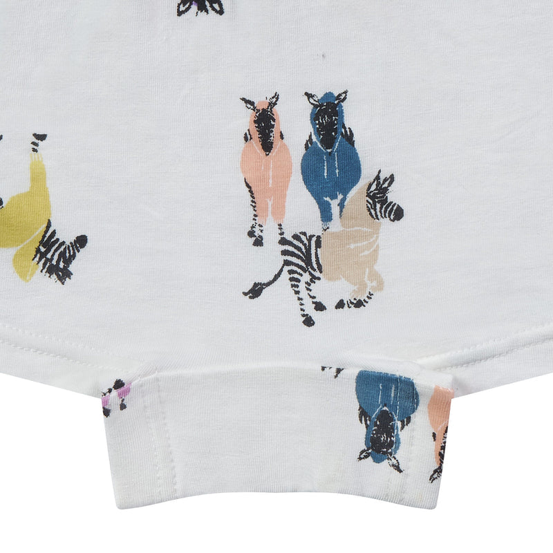 NEST DESIGNS BAMBOO GIRLS BOY SHORT UNDERWEAR (2 PACK) SERENGETI