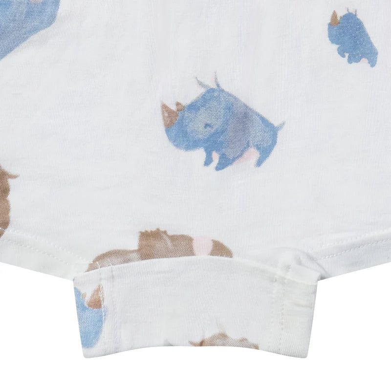 NEST DESIGNS BAMBOO GIRLS BOY SHORT UNDERWEAR (2 PACK) SERENGETI - baby enRoute