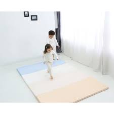 BABY CARE PREMIUM TUMBLING FOLDING MAT - LARGE - PASTEL BLUE