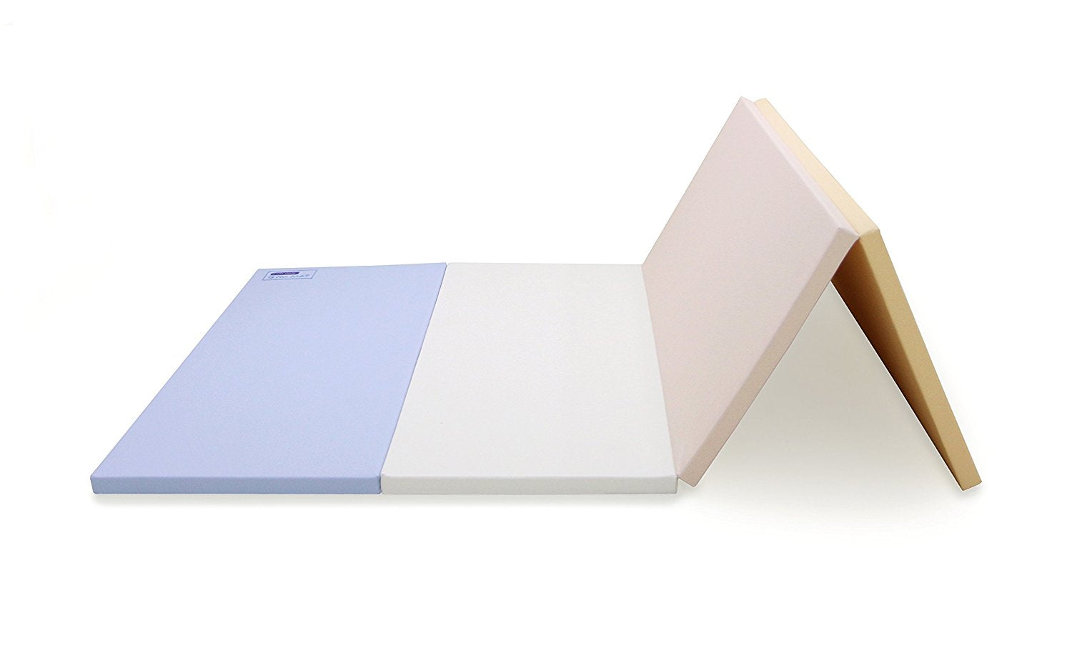 BABY CARE PREMIUM TUMBLING FOLDING MAT - LARGE - PASTEL BLUE