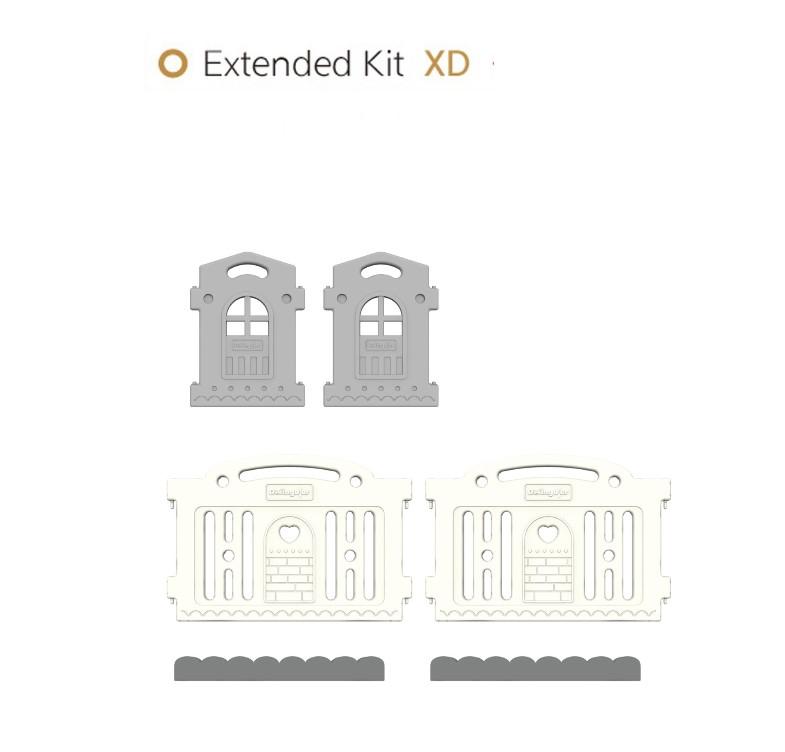 DWINGULER CASTLE EXTENSION SET DOWNY GREY