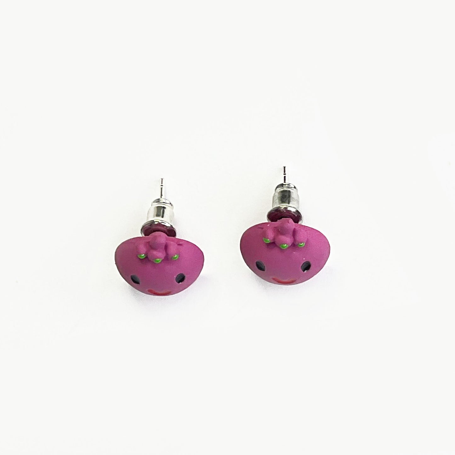 NEMIBABY EARRINGS MANGOSTANA - 925 STERLING SILVER PINS - baby enRoute
