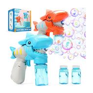 Eagle Stone Shark Bubble Gun For Kids 2 Set