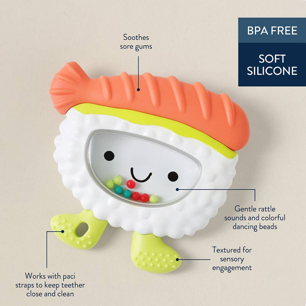 Itzy Ritzy Sweetie Shake Plus Rattle & Teether