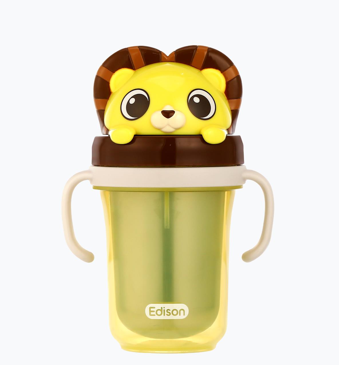 EDISON DUAL STAINLESS STRAW CUP