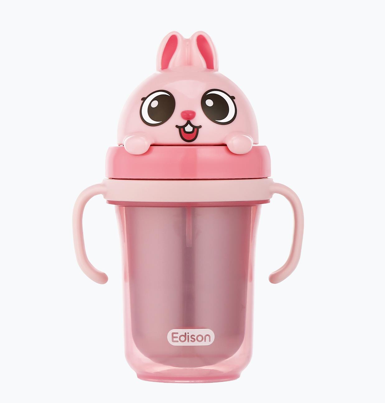 EDISON DUAL STAINLESS STRAW CUP - baby enRoute